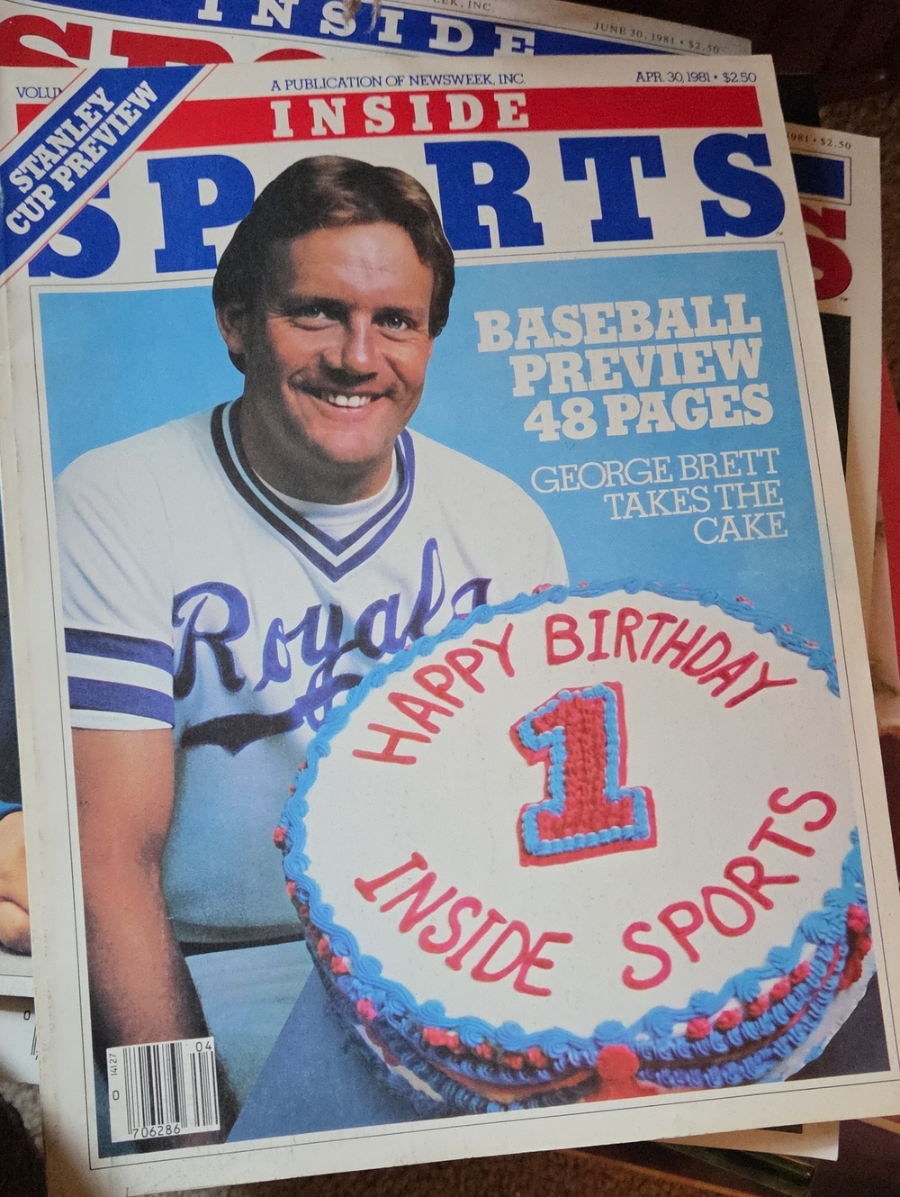 George Brett Inside Sporte Apr 30 1981